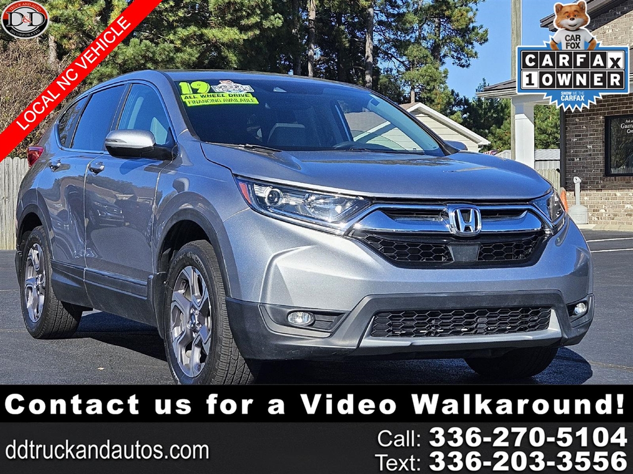 Honda CR-V EX AWD 2019 Honda CR-V EX AWD 2019