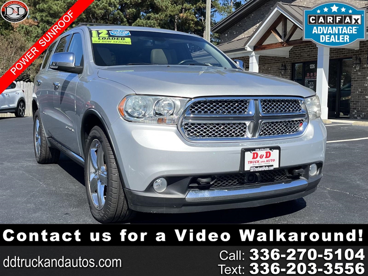 2012 Dodge Durango Citadel AWD