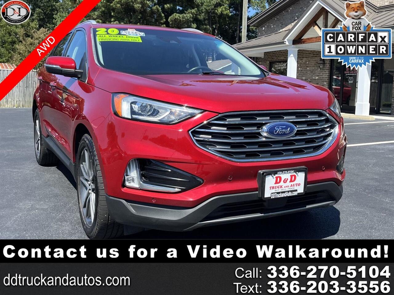 2020 Ford Edge Titanium AWD