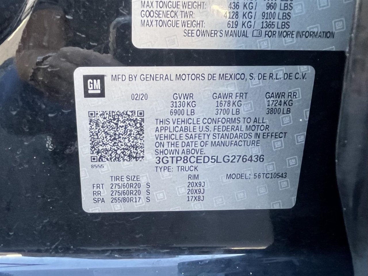 GMC Sierra 1500 Elevation Crew Cab 2WD 2020 GMC Sierra 1500 Elevation Crew Cab 2WD 2020