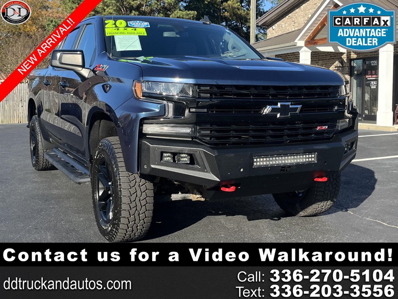 2020 Chevrolet Silverado 1500 LT Trail Boss Crew Cab 4WD