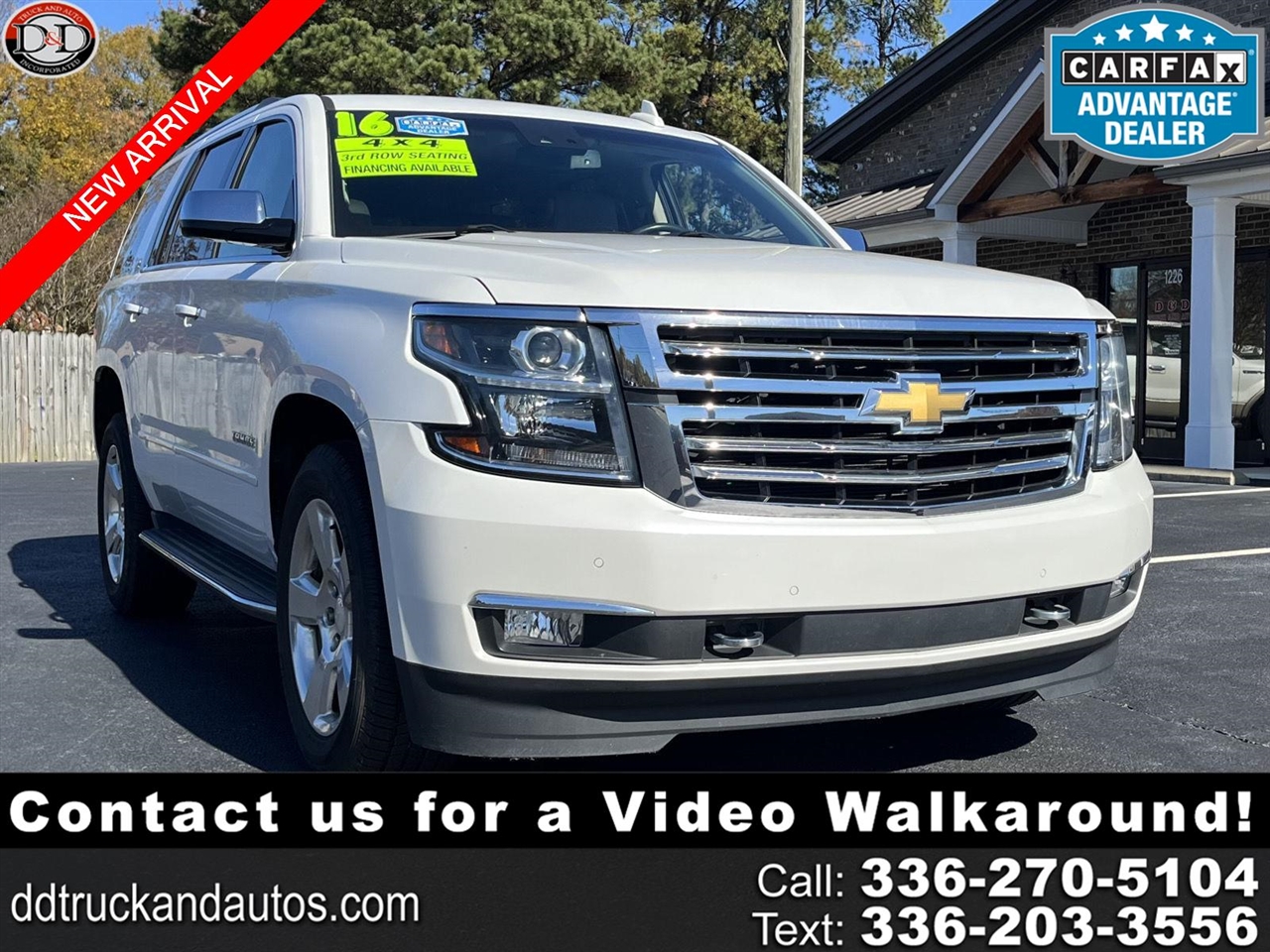 2016 Chevrolet Tahoe LTZ 4WD