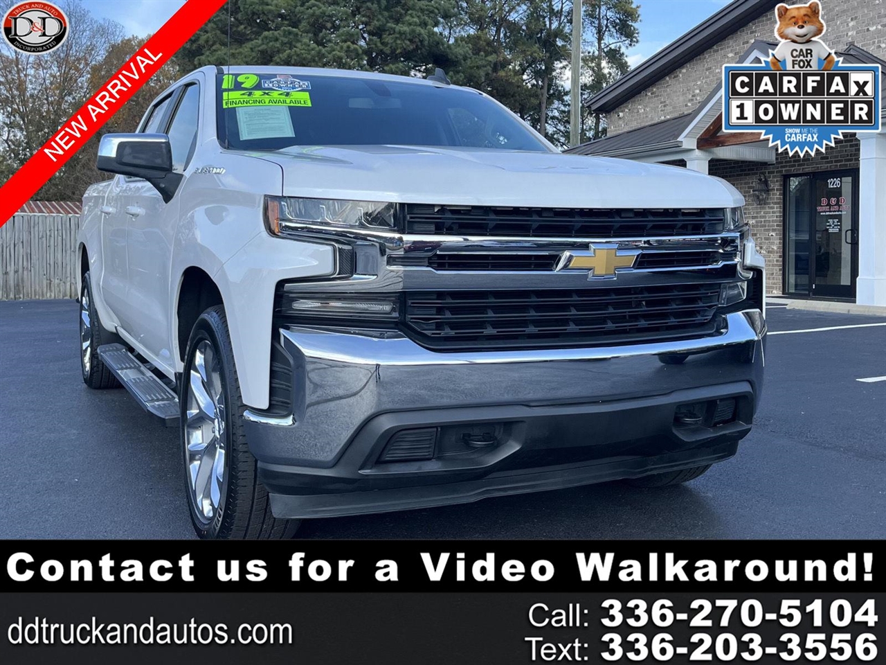2019 Chevrolet Silverado 1500 LT Crew Cab 4WD
