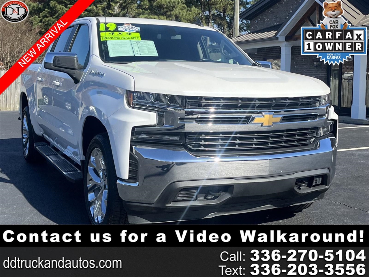 2019 Chevrolet Silverado 1500 LT Crew Cab 4WD