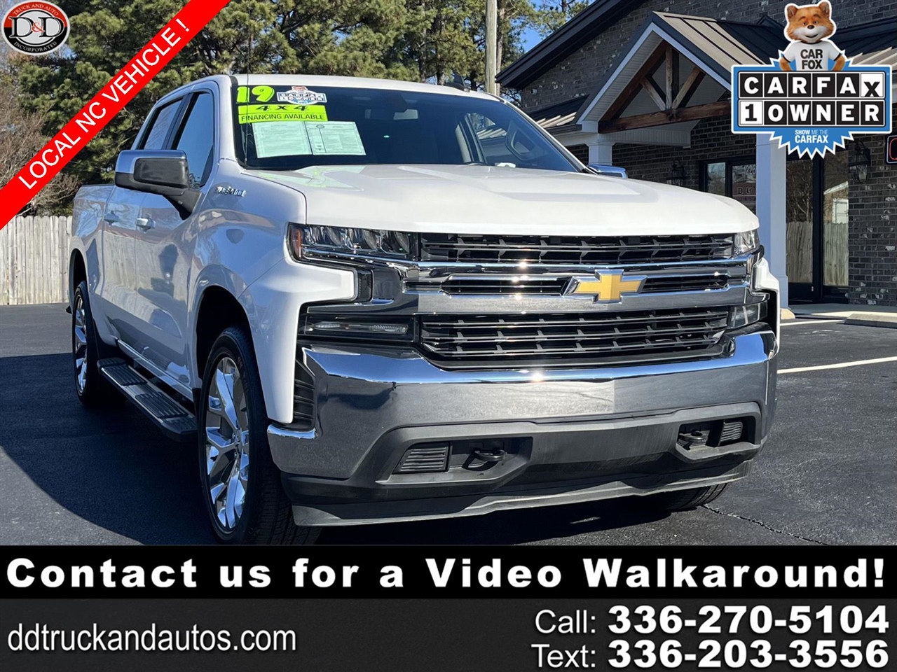 2019 Chevrolet Silverado 1500 LT Crew Cab 4WD
