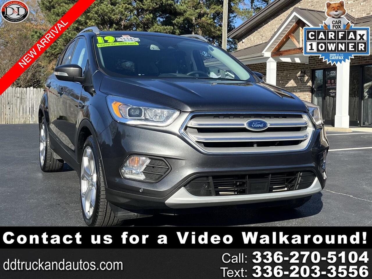 2019 Ford Escape Titanium FWD