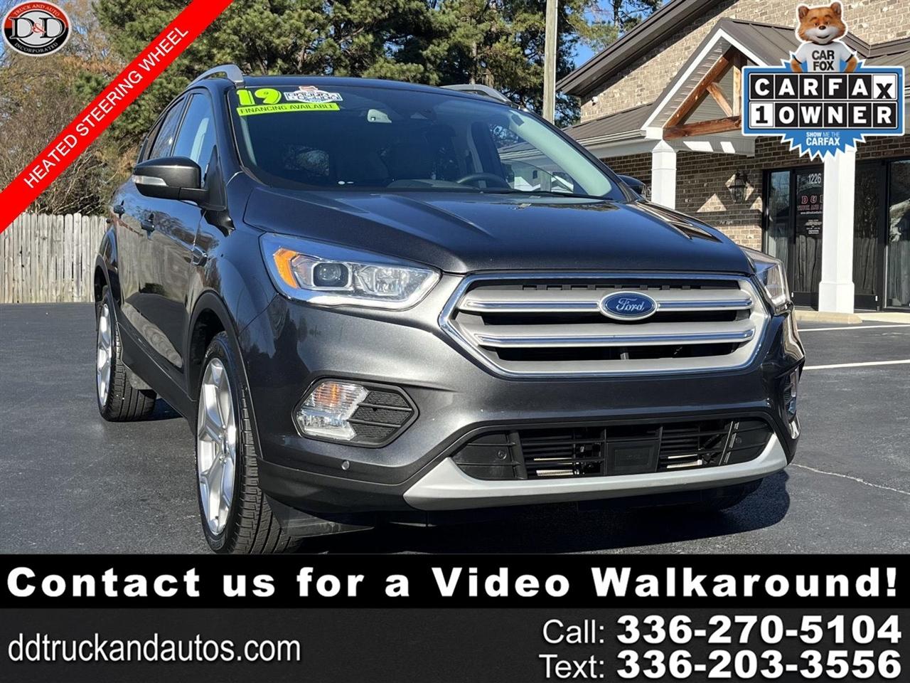 2019 Ford Escape Titanium FWD