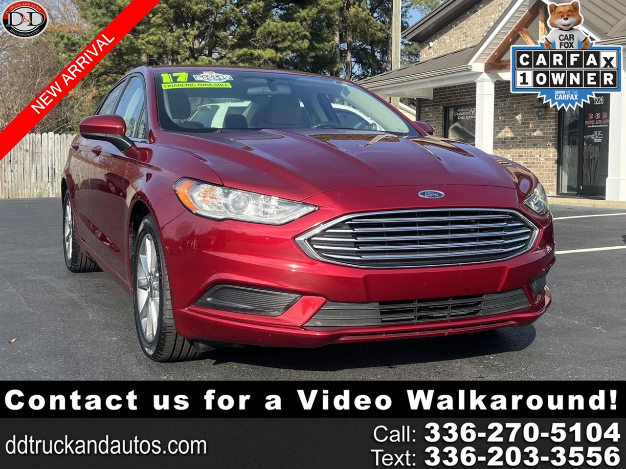 2017 Ford Fusion SE