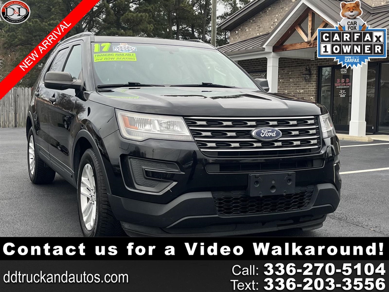 2017 Ford Explorer Base FWD