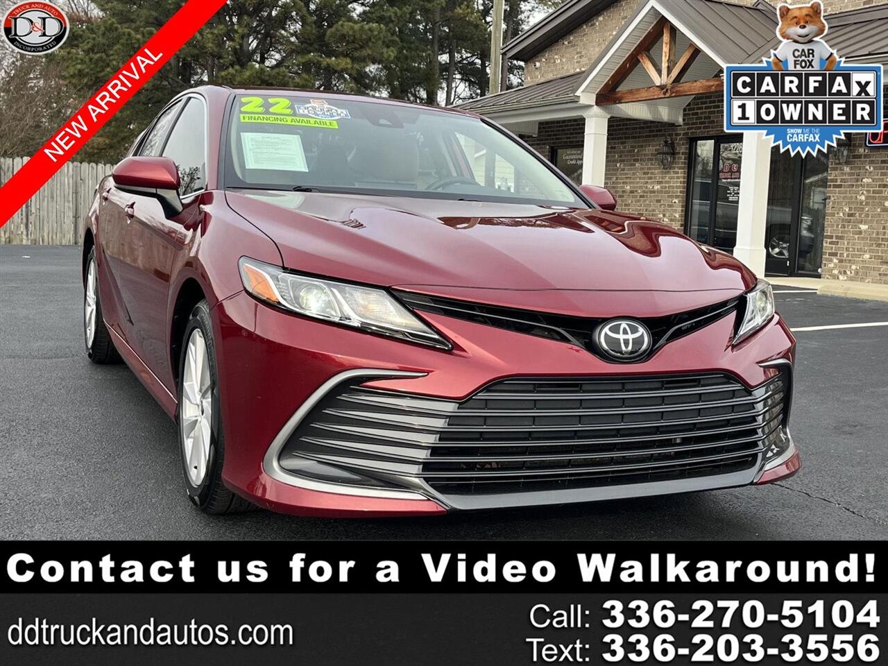 Toyota Camry LE 2022