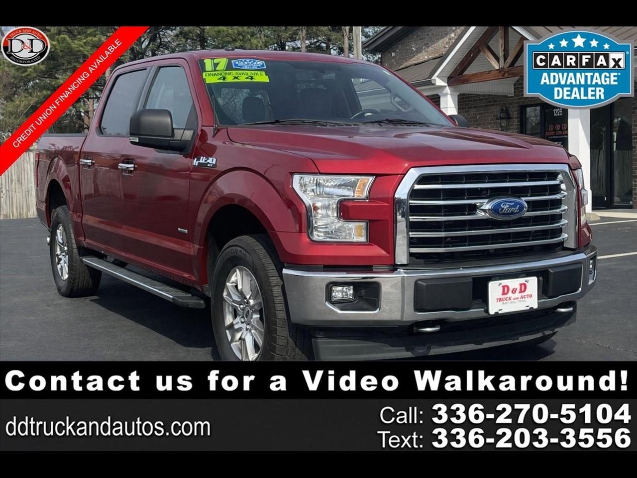 2017 Ford F-150 XLT SuperCrew 4WD