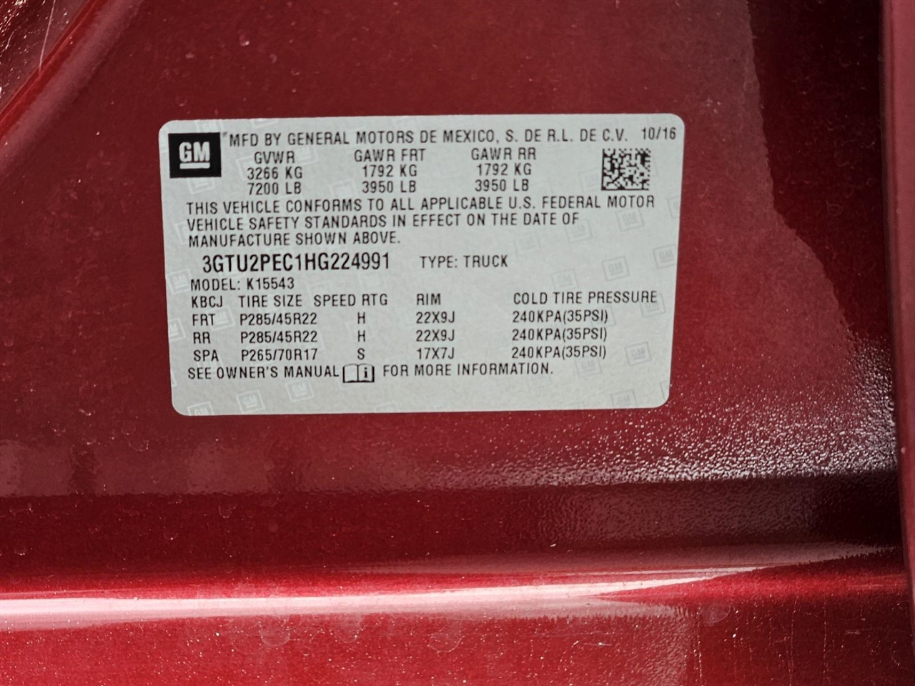 GMC Sierra 1500 Denali Crew Cab 4WD 2017