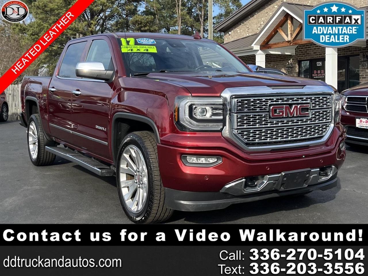 2017 GMC Sierra 1500 Denali Crew Cab 4WD