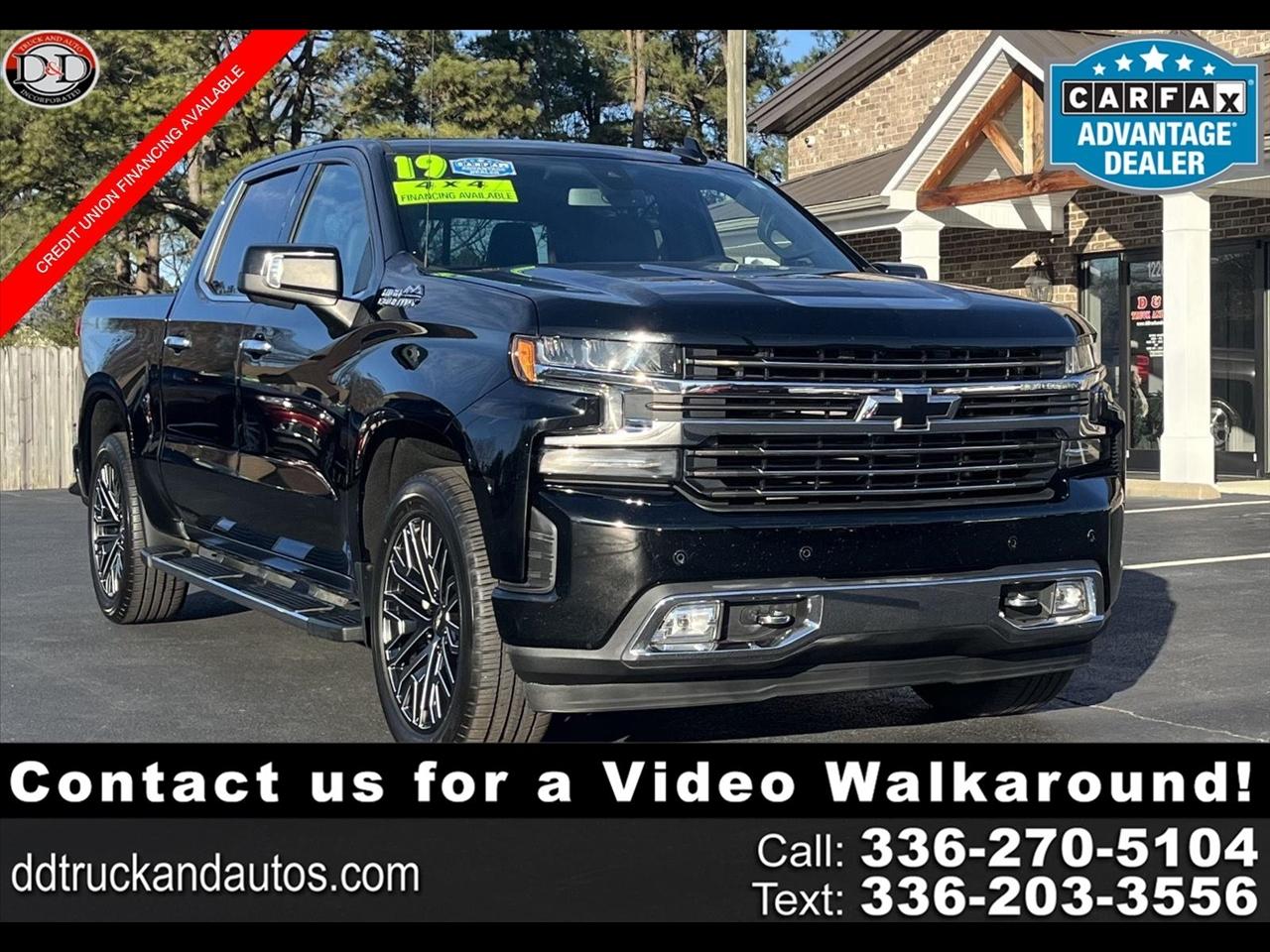 2019 Chevrolet Silverado 1500 High Country Crew Cab 4WD