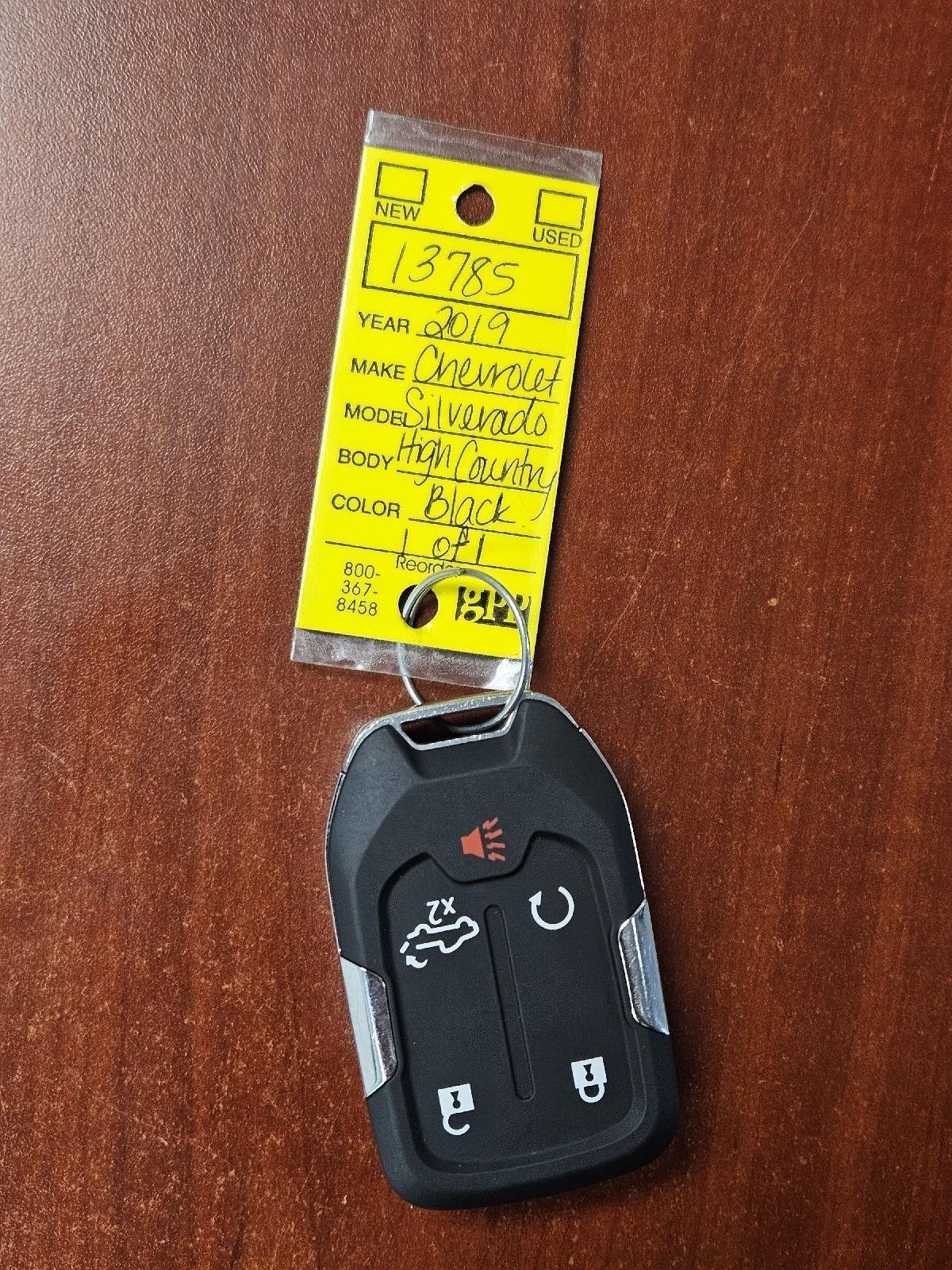 Chevrolet Silverado 1500 High Country Crew Cab 4WD 2019