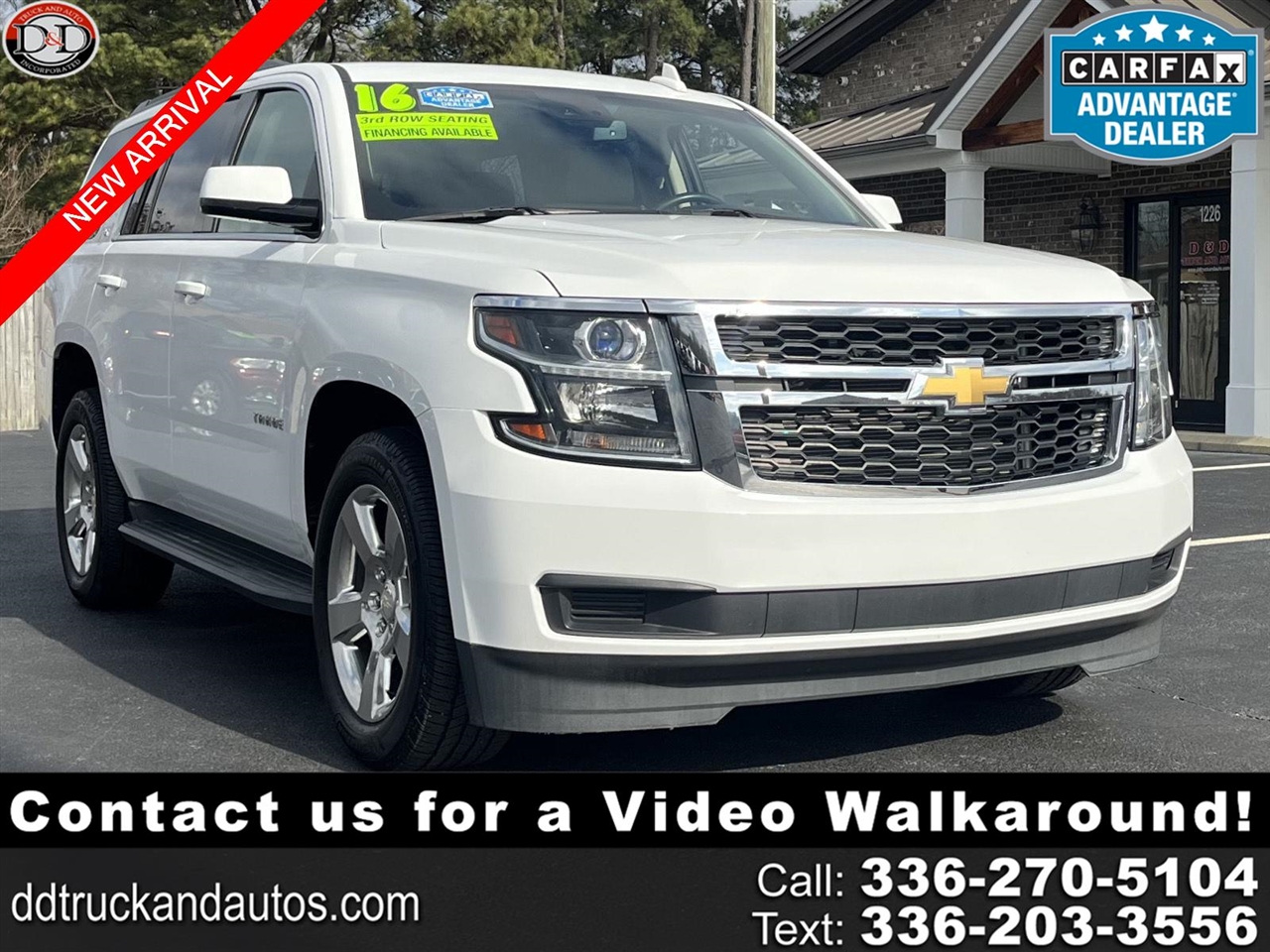 2016 Chevrolet Tahoe LT 2WD