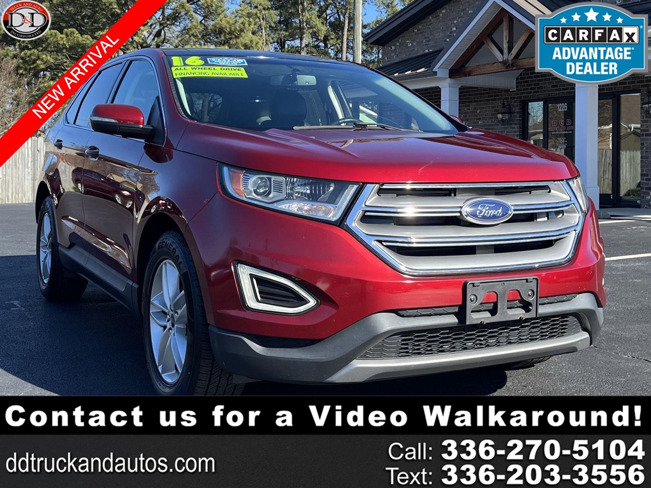 2016 Ford Edge SEL AWD