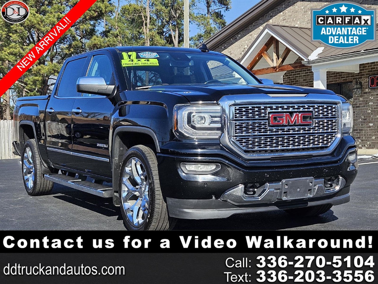 2017 GMC Sierra 1500 Denali Crew Cab 4WD