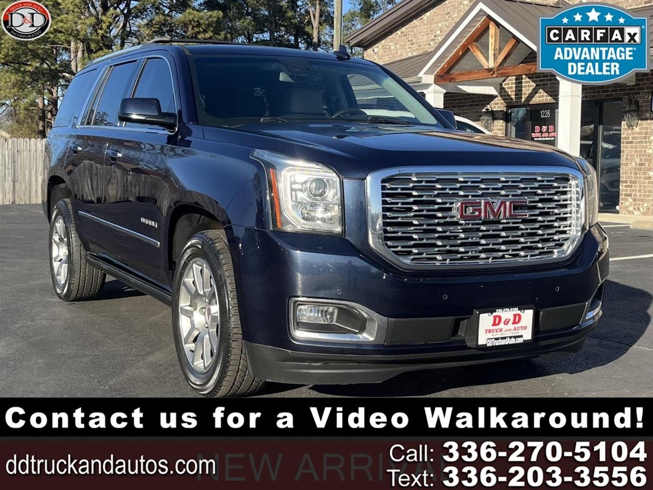 2018 GMC Yukon Denali 4WD