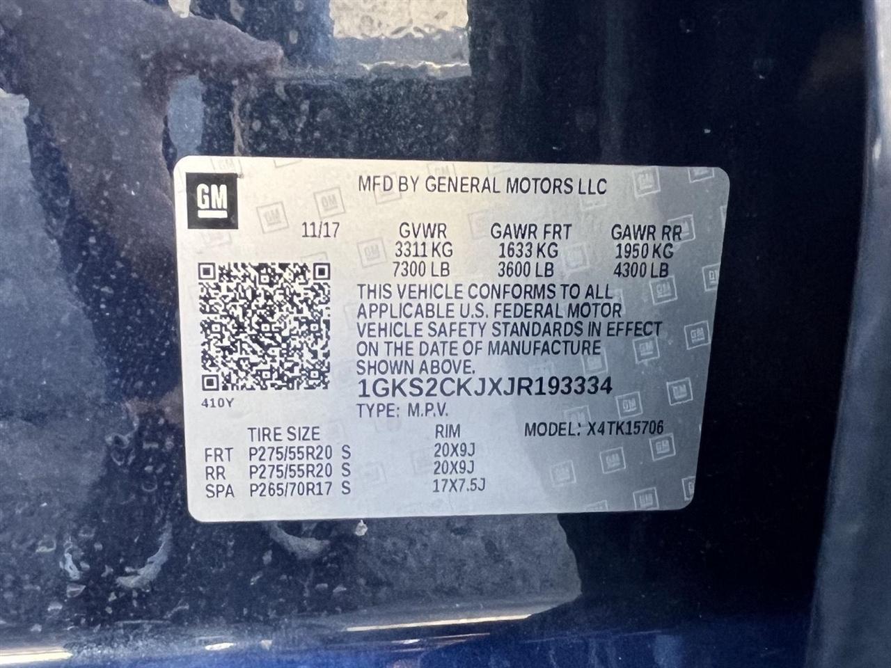 GMC Yukon Denali 4WD 2018