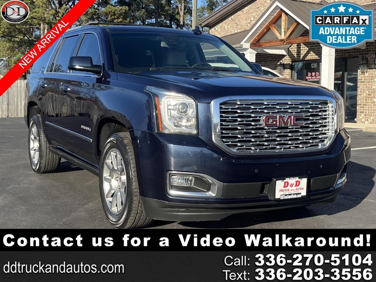 2018 GMC Yukon Denali 4WD