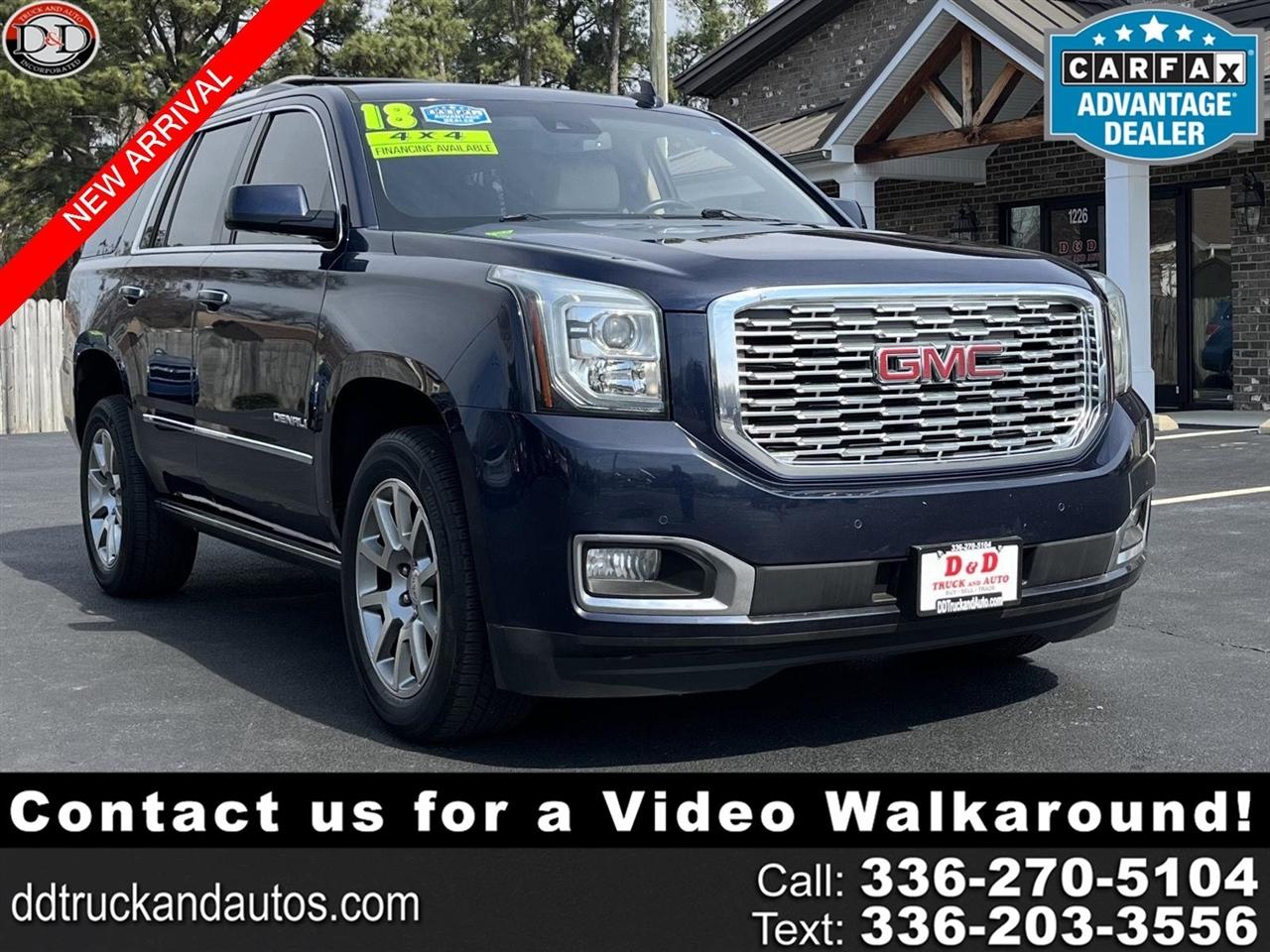 2018 GMC Yukon Denali 4WD