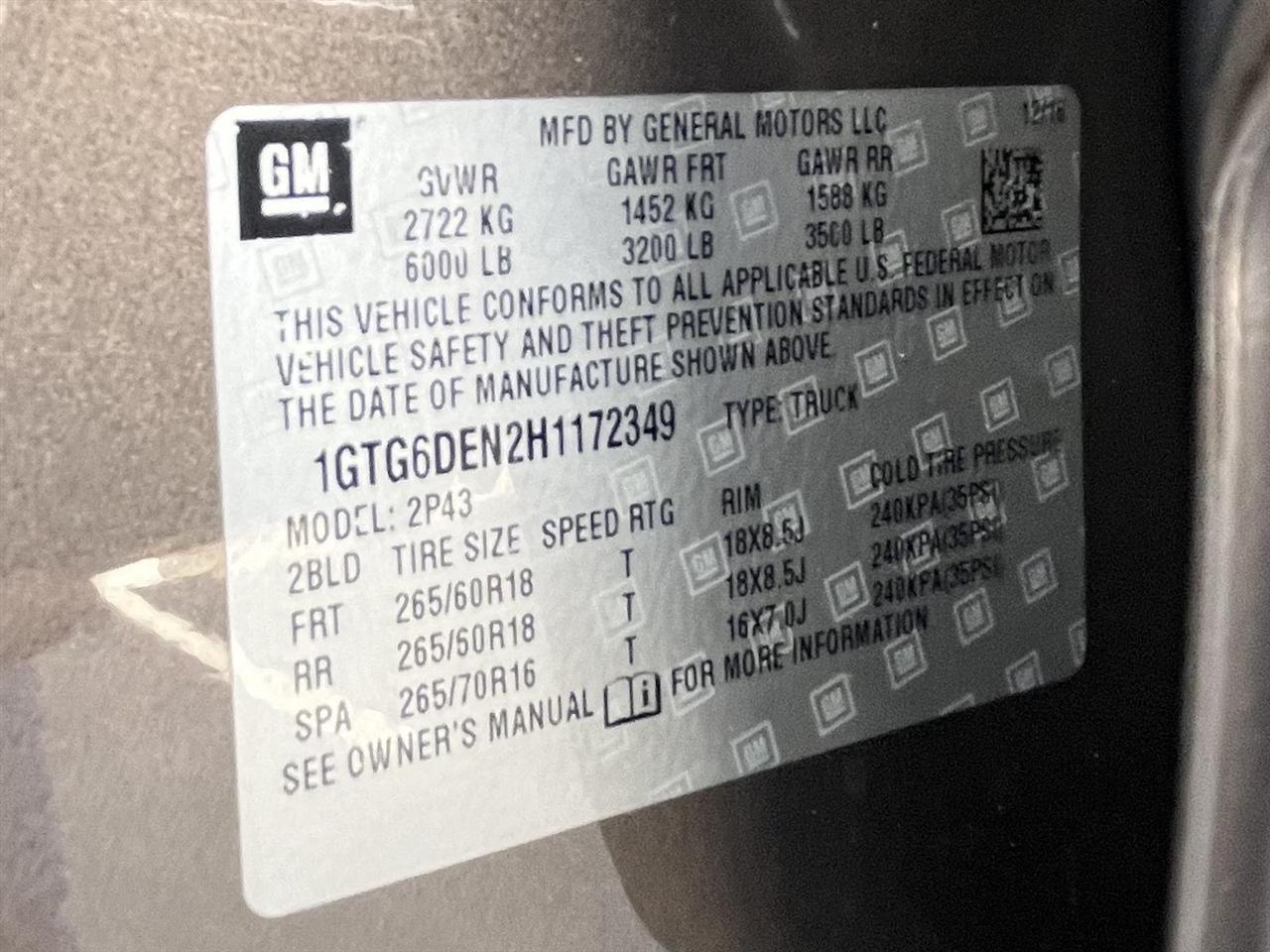 GMC Canyon SLT Crew Cab 4WD Short Box 2017