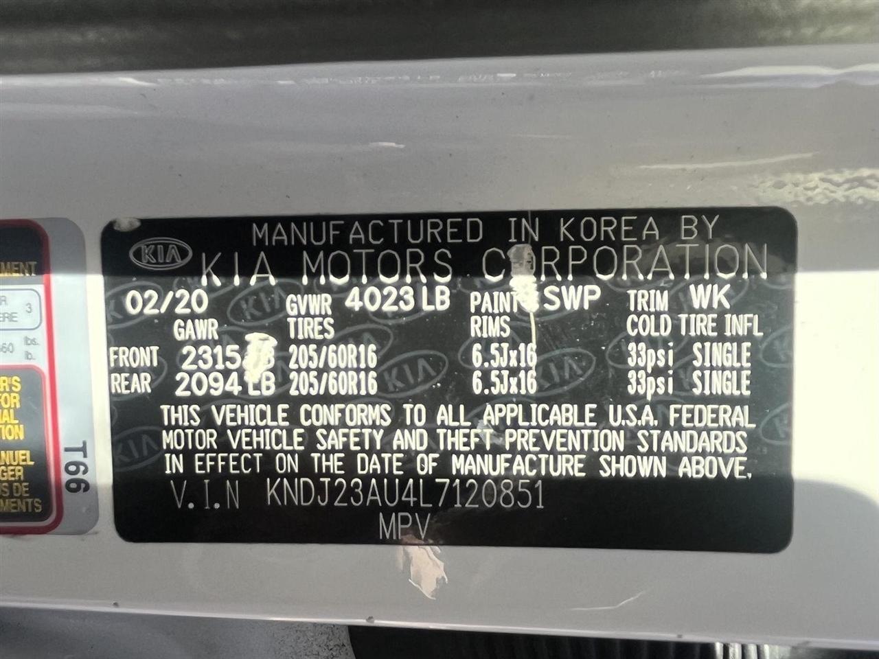 Kia Soul LX 2020