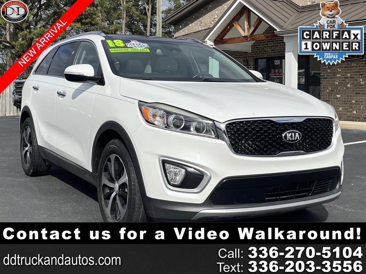 2018 Kia Sorento EX V6 2WD