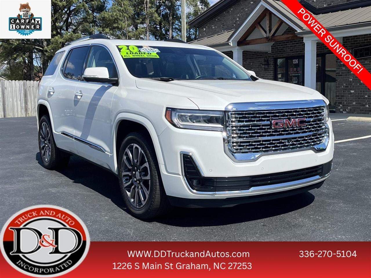 2020 GMC Acadia Denali AWD