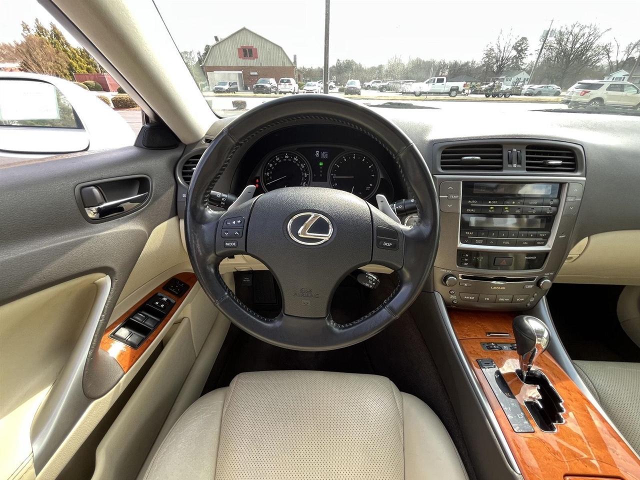 Lexus IS IS 250 6-Speed Manual 2009