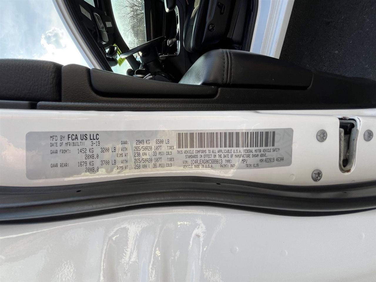 Jeep Grand Cherokee Laredo 2WD 2019