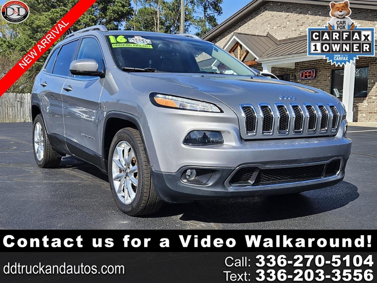 2016 Jeep Cherokee Limited FWD