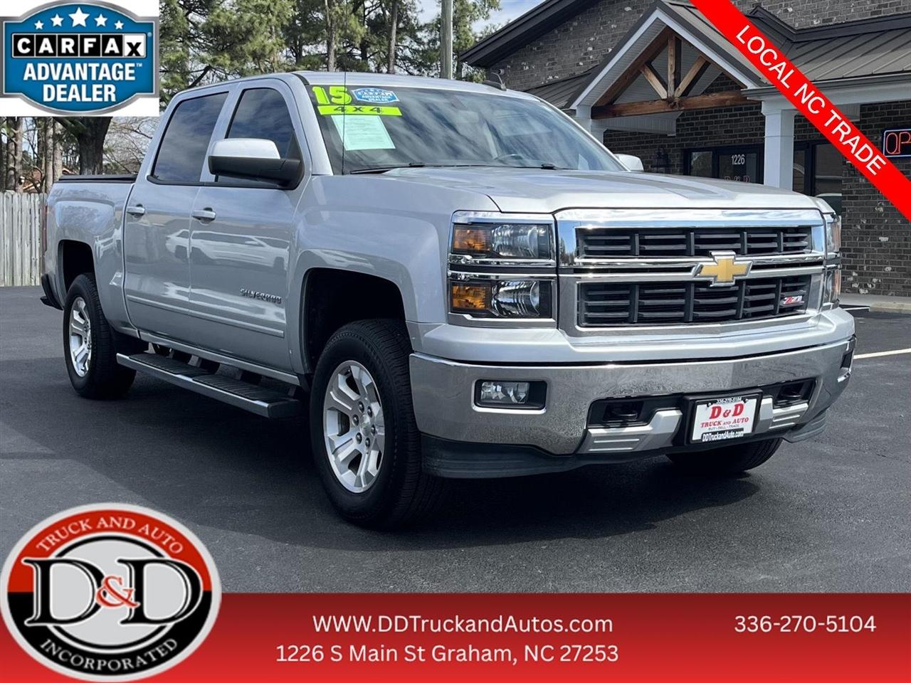 2015 Chevrolet Silverado 1500 LT Z71 Crew Cab 4WD