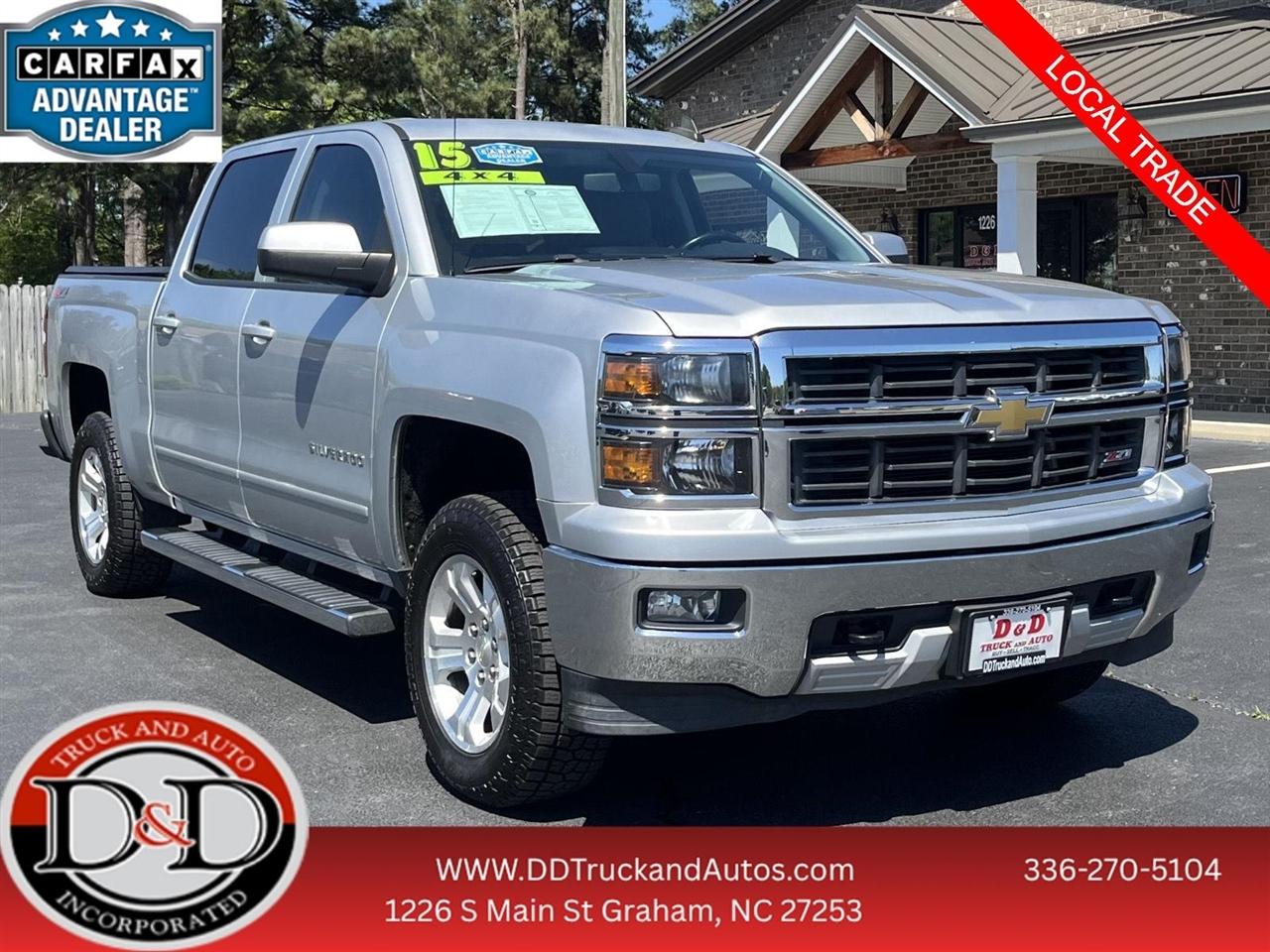2015 Chevrolet Silverado 1500 LT Z71 Crew Cab 4WD