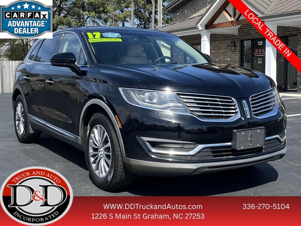 2017 Lincoln MKX Select