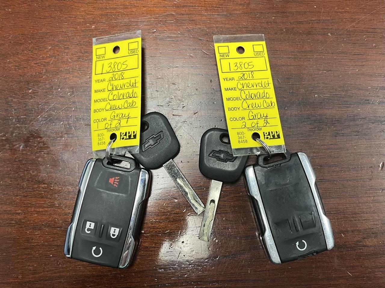 Chevrolet Colorado Z71 Crew Cab 2WD Short Box 2018