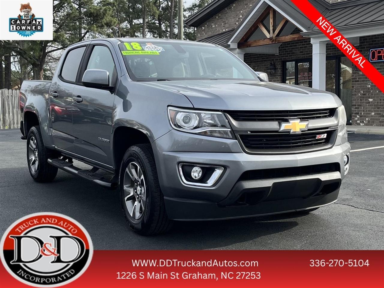 2018 Chevrolet Colorado Z71 Crew Cab 2WD Short Box