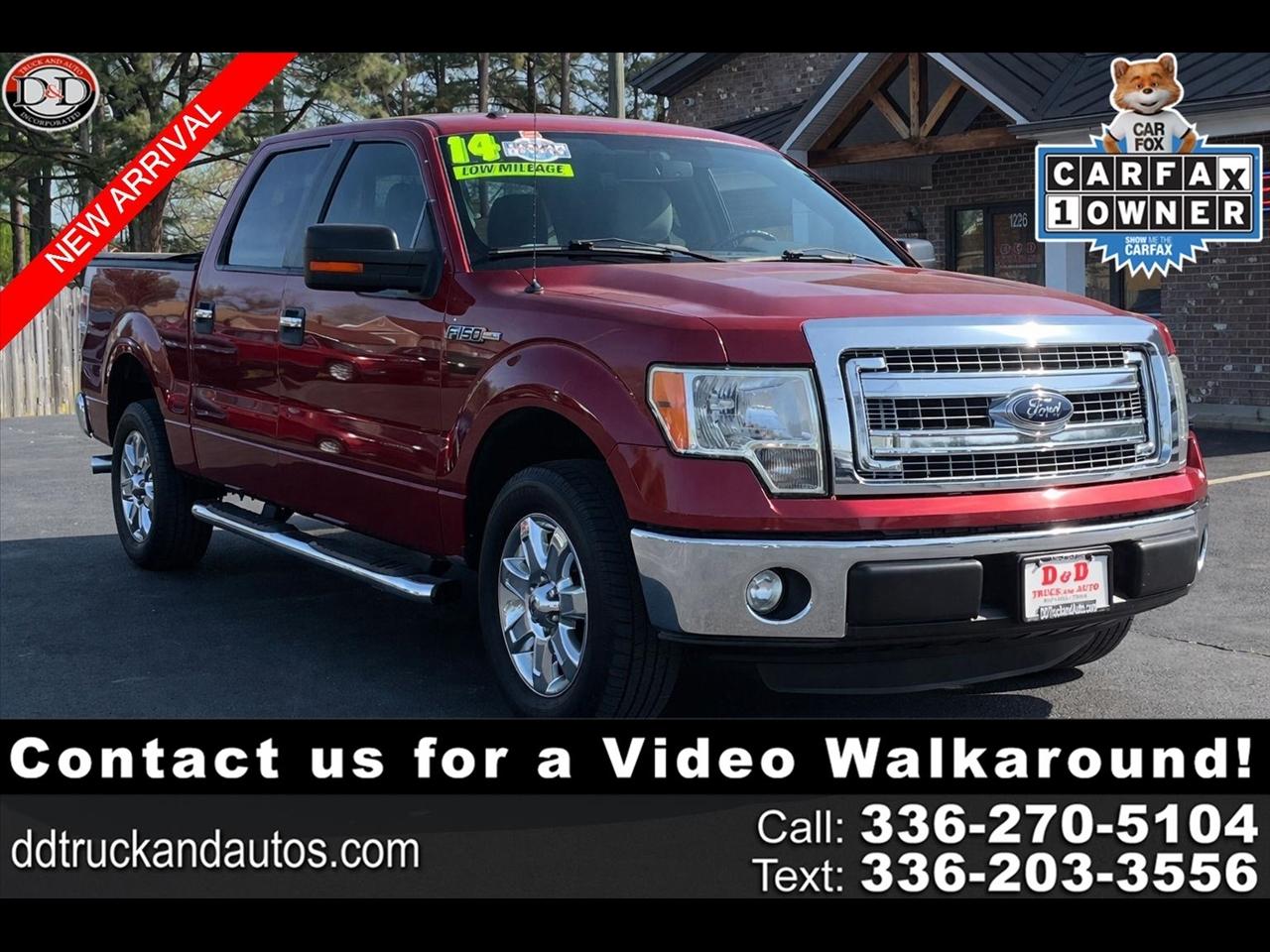 2014 Ford F-150 XLT SuperCrew 5.5-ft. Bed 2WD
