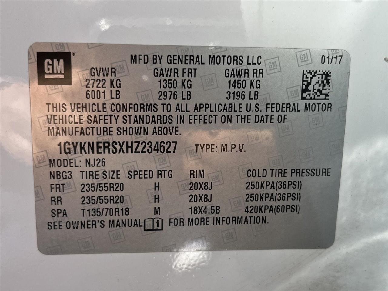 Cadillac XT5 Premium Luxury AWD 2017