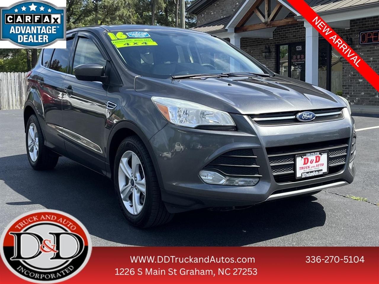 2016 Ford Escape SE 4WD