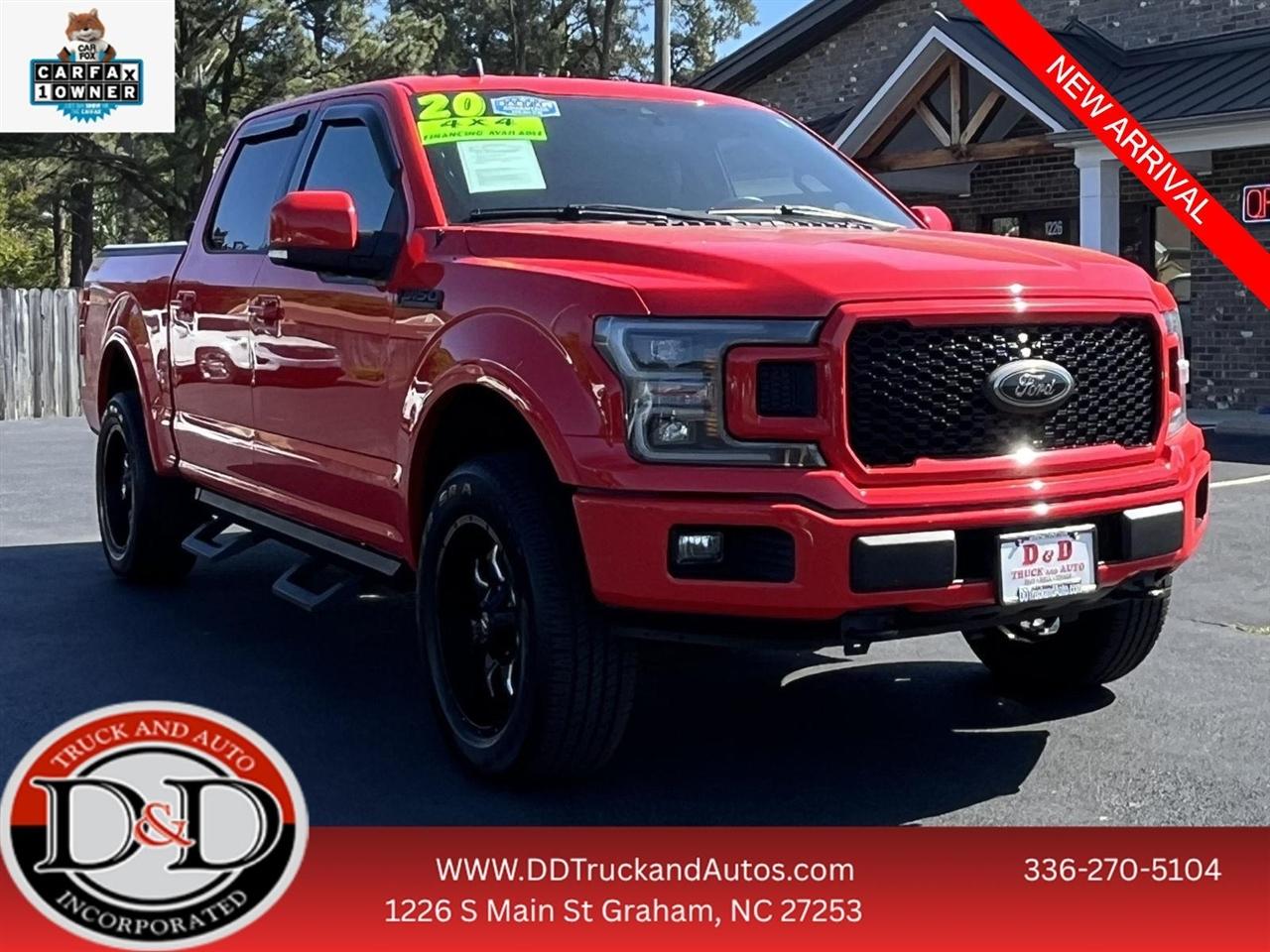 2020 Ford F-150 Lariat SuperCrew 6.5-ft. Bed 4WD