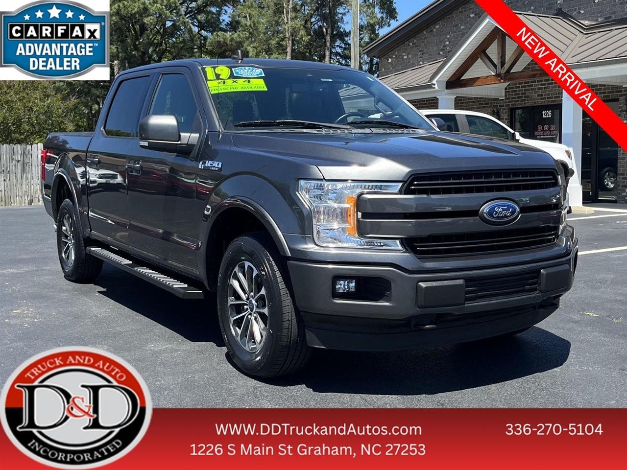 2019 Ford F-150 Lariat 4WD SuperCrew 5.5' Box