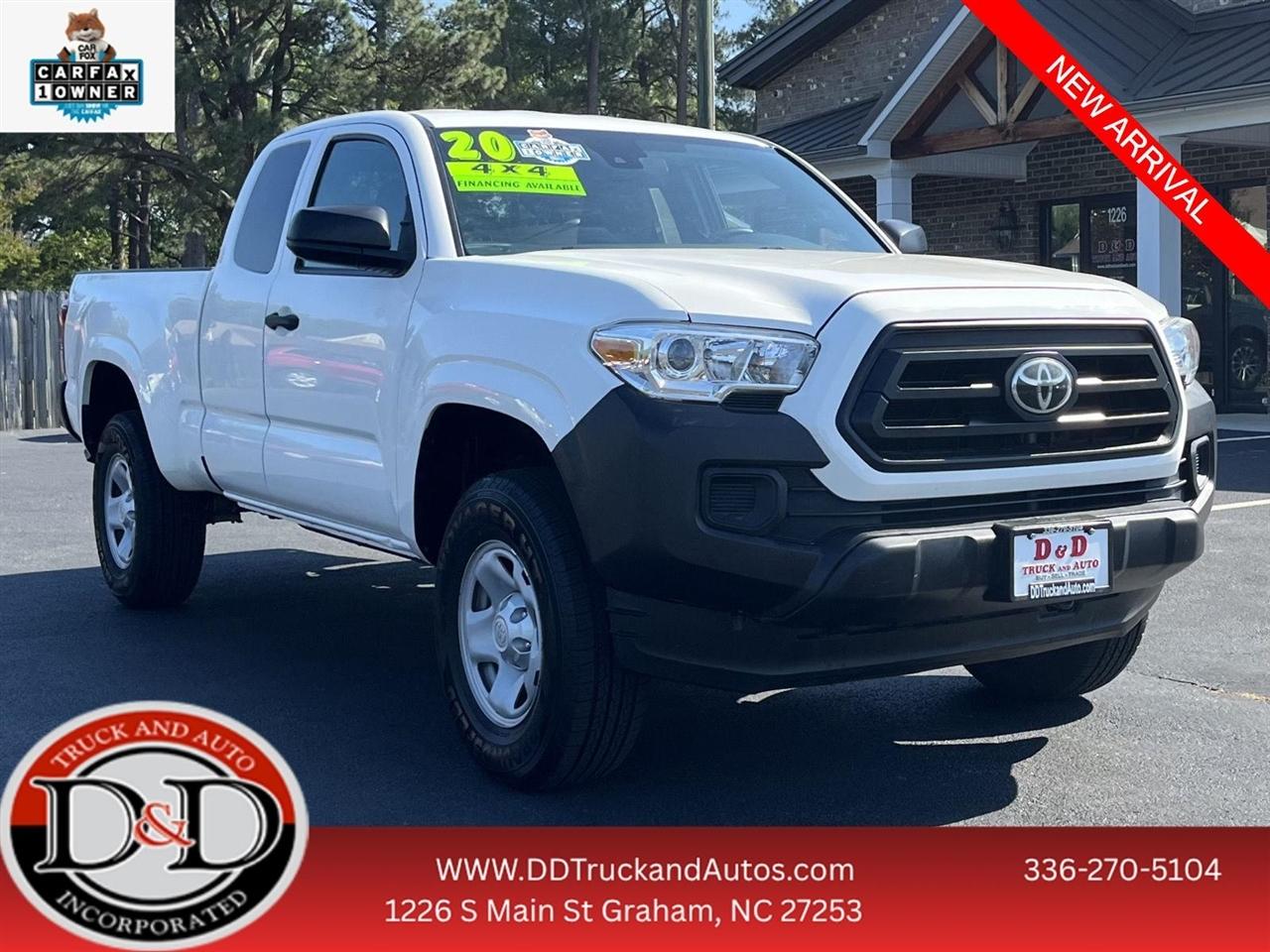 2020 Toyota Tacoma SR5 Access Cab I4 6AT 2WD