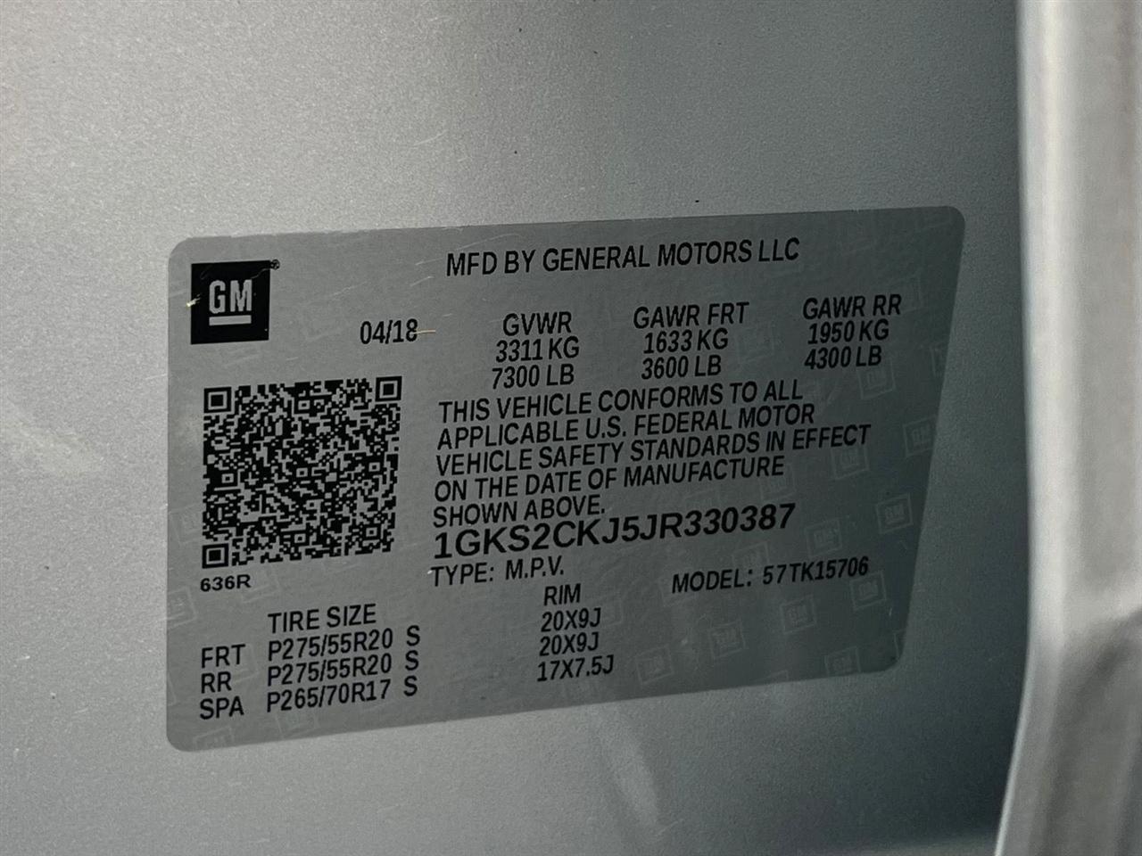 GMC Yukon Denali 4WD 2018