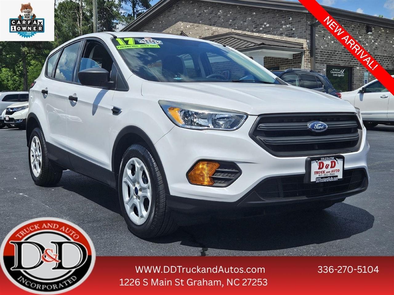 2017 Ford Escape S FWD