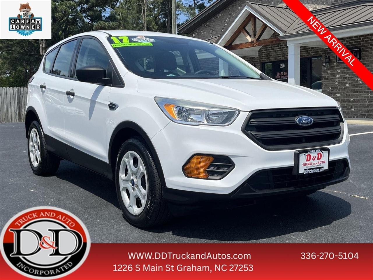 2017 Ford Escape S FWD