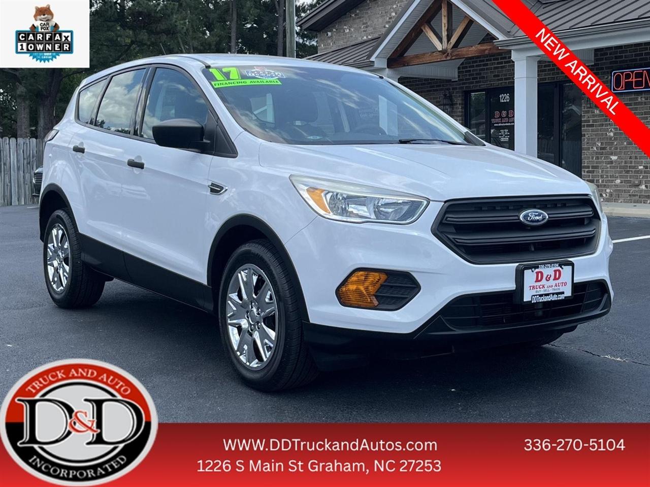 2017 Ford Escape S FWD