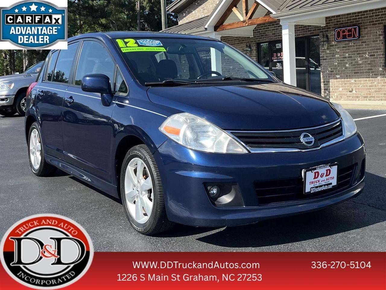 2012 Nissan Versa 1.8 SL Hatchback