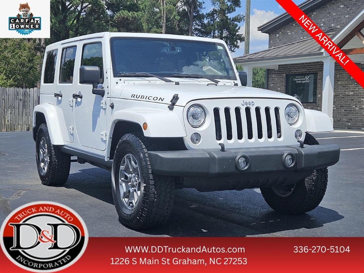 2018 Jeep Wrangler JK Unlimited Rubicon 4WD